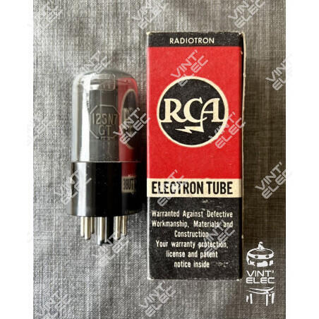 12SN7GT RCA -  Preprod - Tubes électroniques vintage