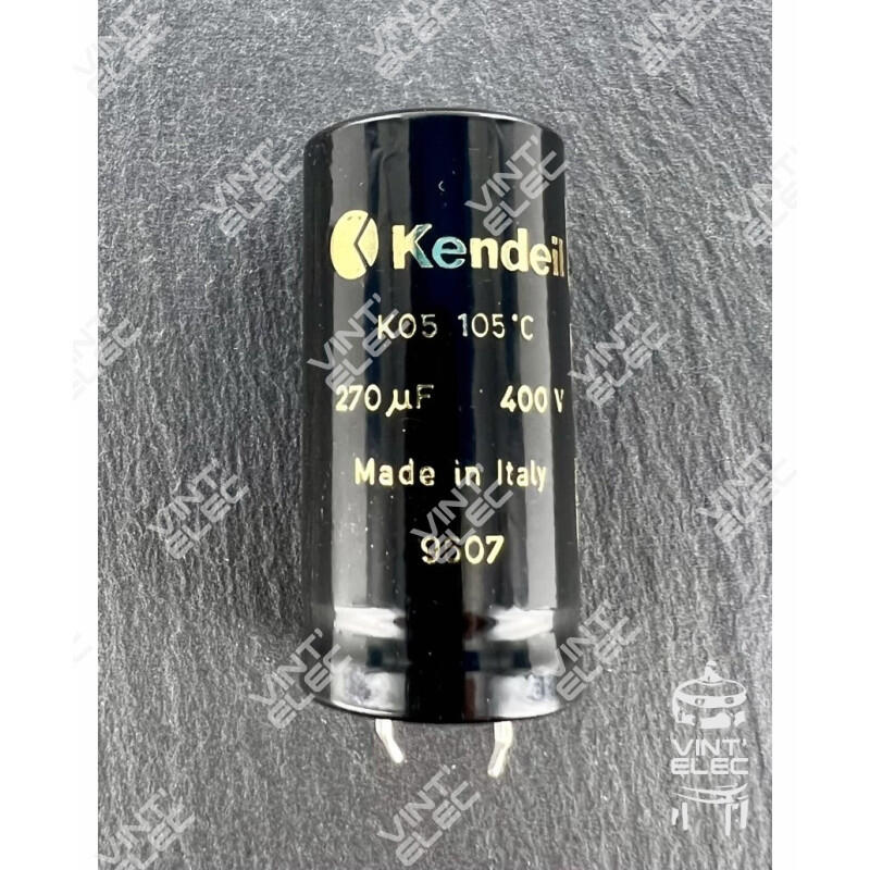 K05 270MF 270UF 270µF 400V SNAP-IN -  Preprod - Tubes électroniqu...