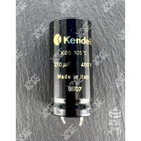 K05 270MF 270UF 270µF 400V SNAP-IN -  Preprod - Tubes électroniqu...