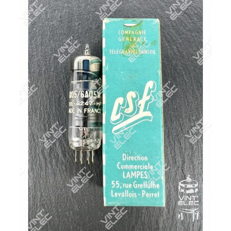 6005 / 6AQ5W CSF -  Preprod - Tubes électroniques vintage