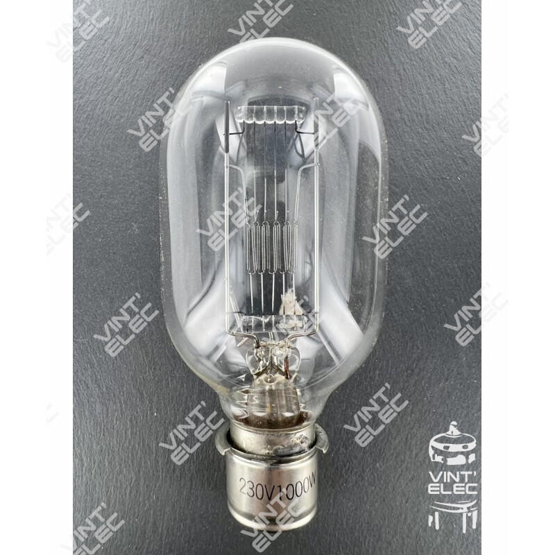 230V1000W LAMPE PROJECTEUR -  Preprod - Tubes électroniques vintage