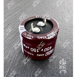 CONDENSATEUR 150MF 150UF 150µF 450V SNAP-IN -  Preprod - Tubes él...