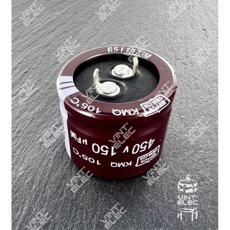CONDENSATEUR 150MF 150UF 150µF 450V SNAP-IN -  Preprod - Tubes él...