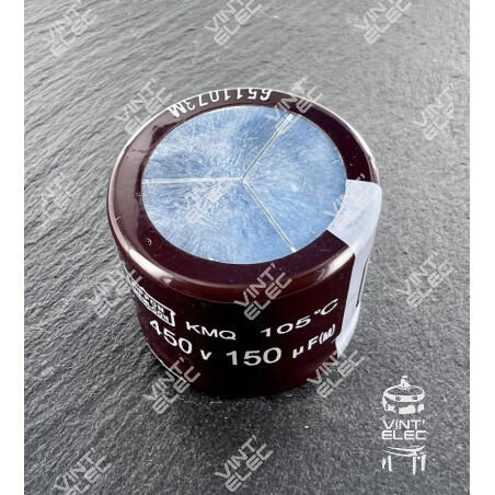 CONDENSATEUR 150MF 150UF 150µF 450V SNAP-IN -  Preprod - Tubes él...