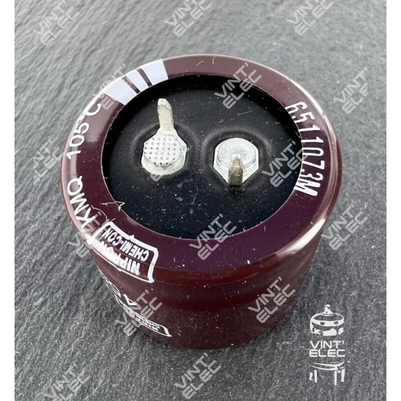 CONDENSATEUR 150MF 150UF 150µF 450V SNAP-IN -  Preprod - Tubes él...