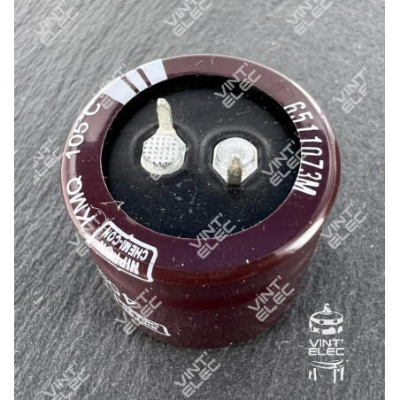 CONDENSATEUR 150MF 150UF 150µF 450V SNAP-IN -  Preprod - Tubes él...