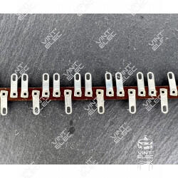 BAC4-25CM - BARRETTES A COSSES EN BAKELITE - LONGUEUR 25CM -  Vint'...