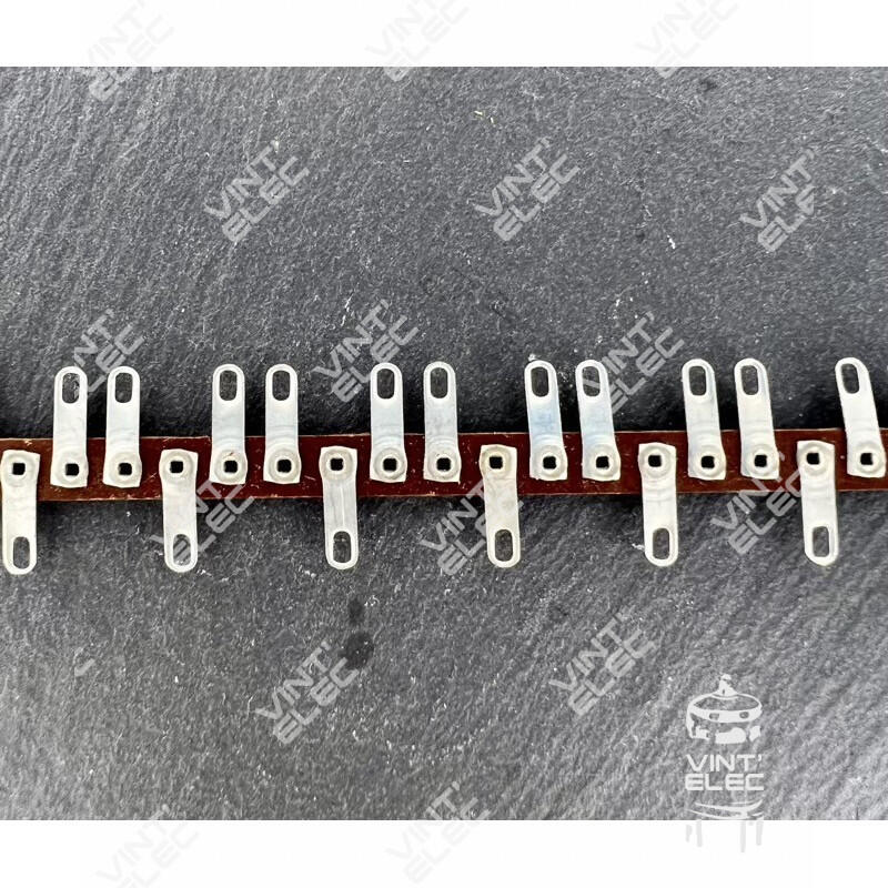 BAC4-25CM - BARRETTES A COSSES EN BAKELITE - LONGUEUR 25CM -  Vint'...