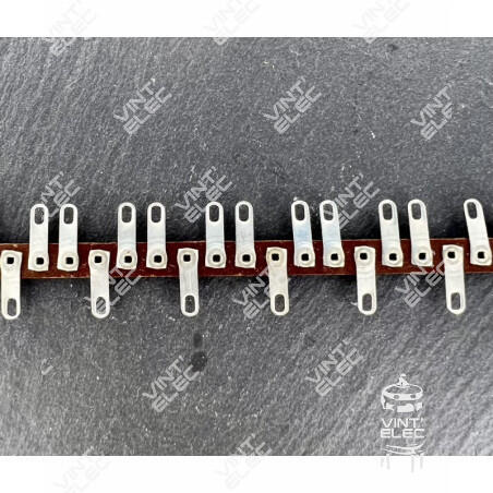 BAC4-25CM - BARRETTES A COSSES EN BAKELITE - LONGUEUR 25CM -  Vint'...