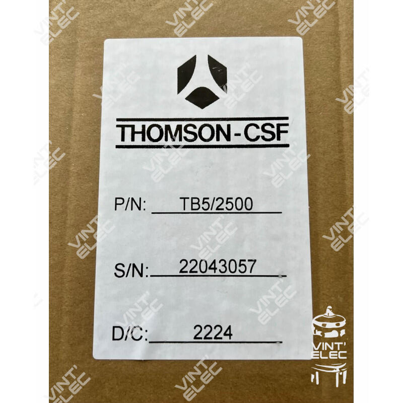 TB5-2500 THOMSON CSF -  Preprod - Tubes électroniques vintage
