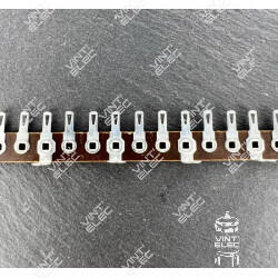 BAC1-25CM - BARRETTES A COSSES EN BAKELITE - LONGUEUR 25CM -  Vint'...