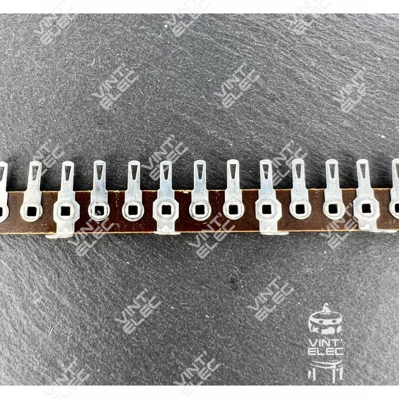 BAC1-25CM - BARRETTES A COSSES EN BAKELITE - LONGUEUR 25CM -  Vint'...
