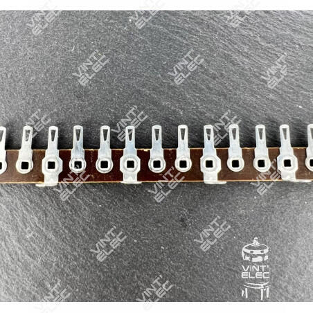 BAC1-25CM - BARRETTES A COSSES EN BAKELITE - LONGUEUR 25CM -  Vint'...