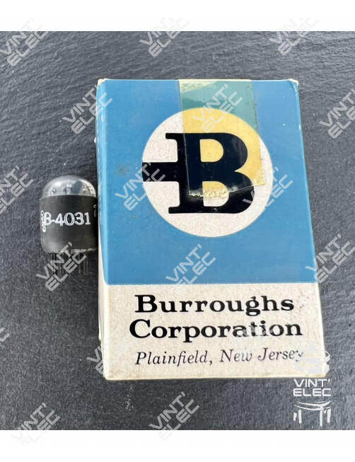 B4031 -  Preprod - Tubes électroniques vintage
