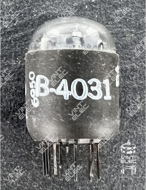 B4031 -  Preprod - Tubes électroniques vintage