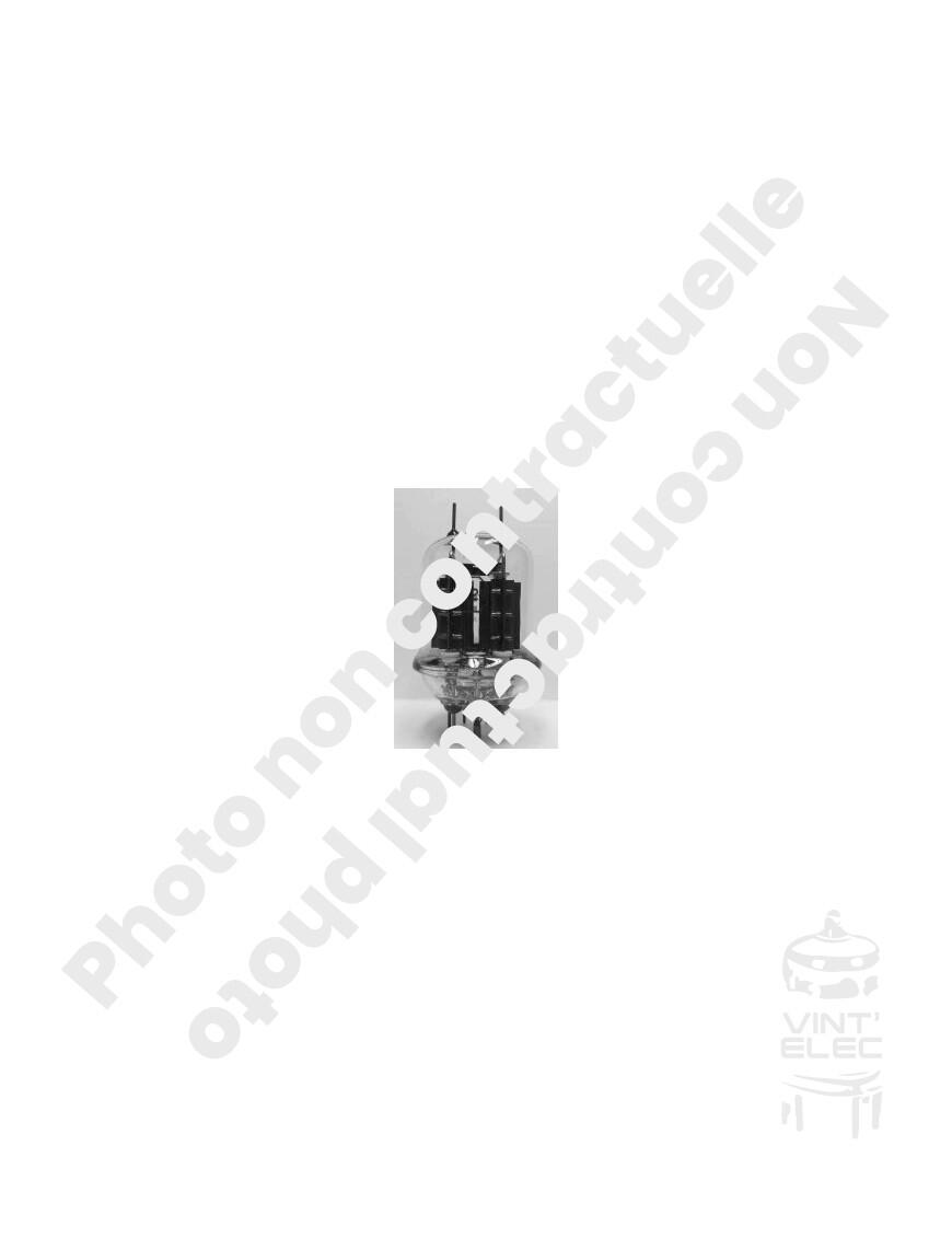 3E29 / CV2295 / CV3599 -  Preprod - Tubes électroniques vintage