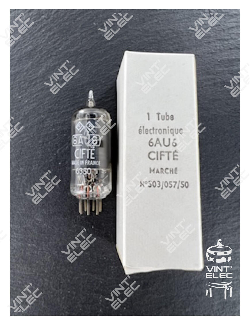 6AU6 CIFTE - Preprod - Vintage electronic tubes