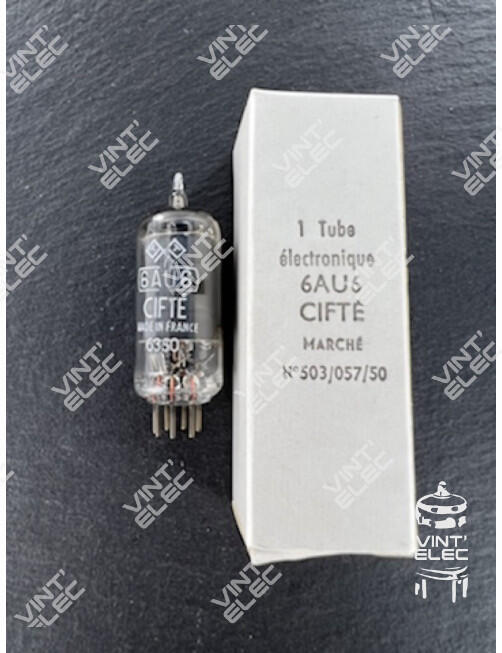 6AU6 CIFTE - Preprod - Vintage electronic tubes