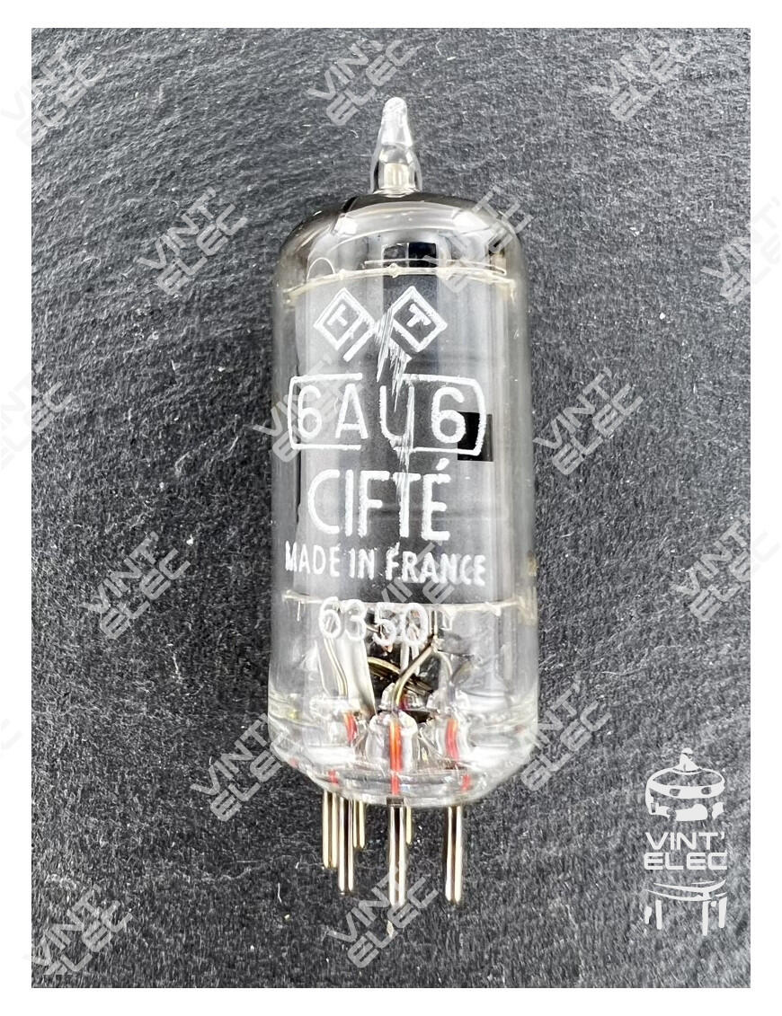 6AU6 CIFTE - Preprod - Vintage electronic tubes
