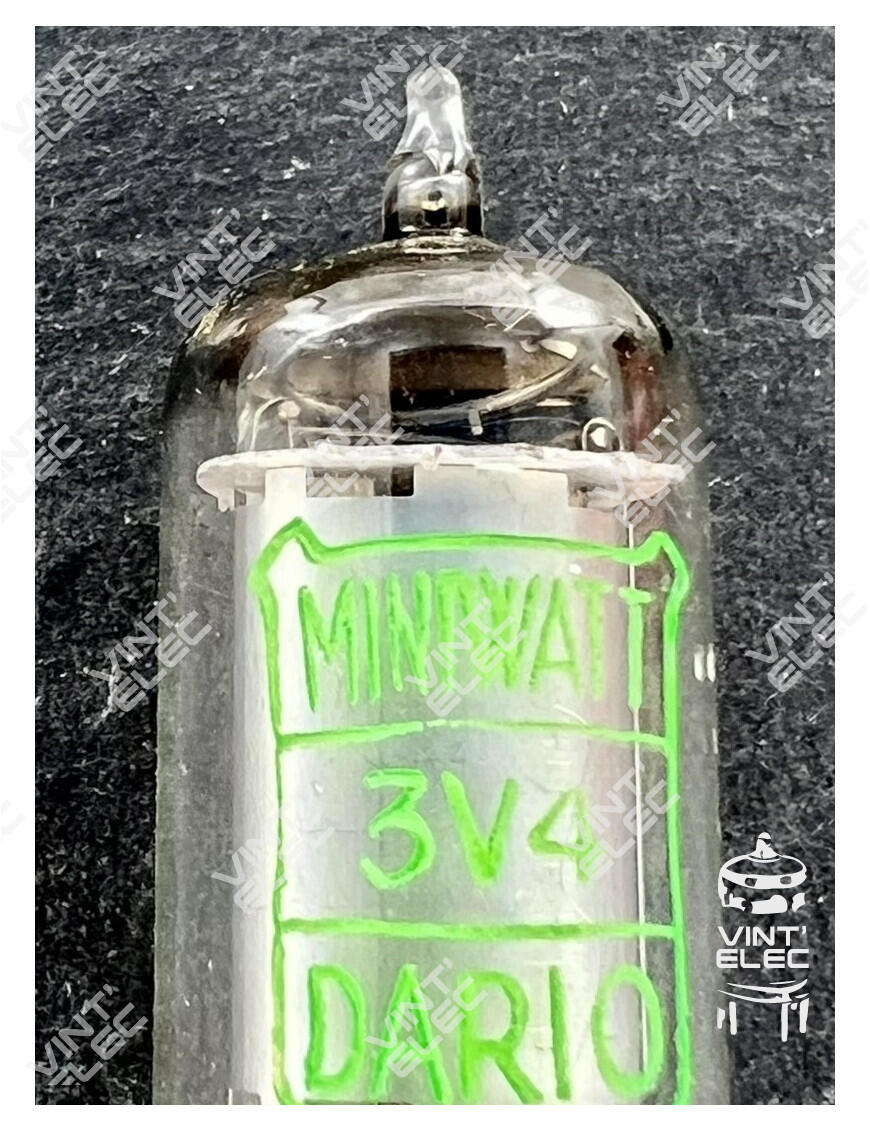 3V4 MINIWATT DARIO -  Preprod - Tubes électroniques vintage