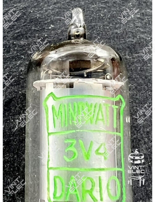 3V4 MINIWATT DARIO -  Preprod - Tubes électroniques vintage