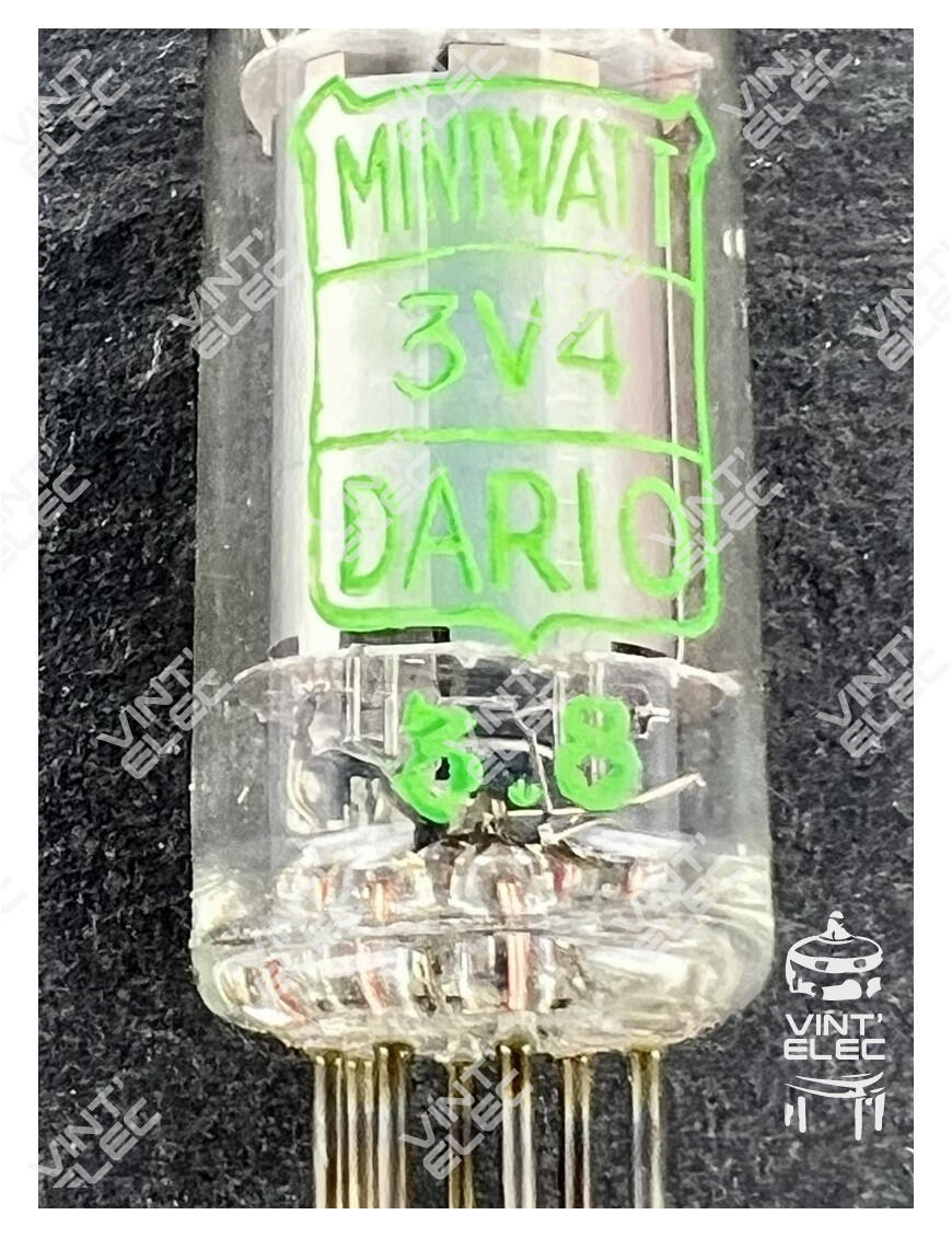 3V4 MINIWATT DARIO -  Preprod - Tubes électroniques vintage