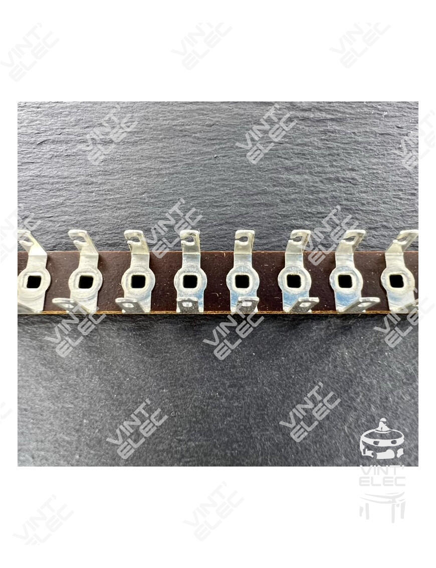 BAC3-25CM - BARRETTES A COSSES EN BAKELITE - LONGUEUR 25CM -  Vint'...