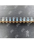 BAC3-25CM - BARRETTES A COSSES EN BAKELITE - LONGUEUR 25CM -  Vint'...