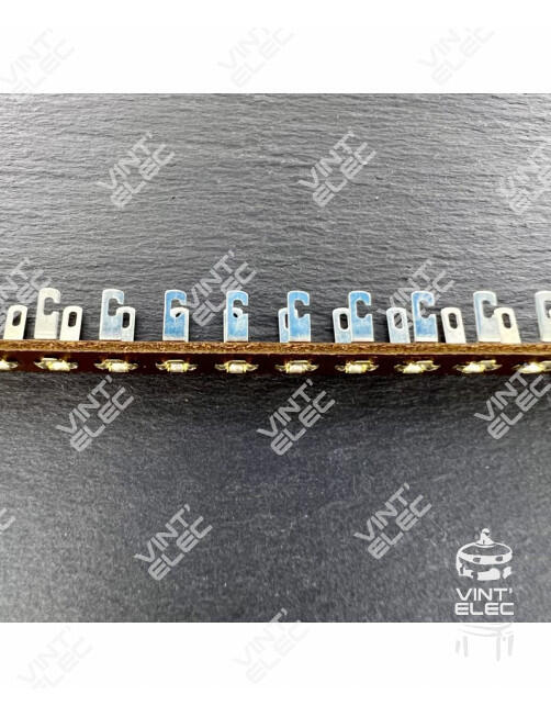 BAC3-25CM - BARRETTES A COSSES EN BAKELITE - LONGUEUR 25CM -  Vint'...