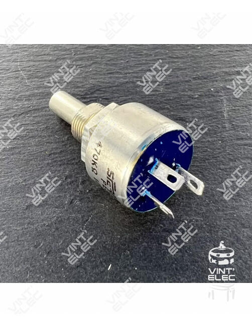 POTENTIOMETRE PE30 PC30 470KH 20% AXE MOYEN -  Preprod - Tubes él...