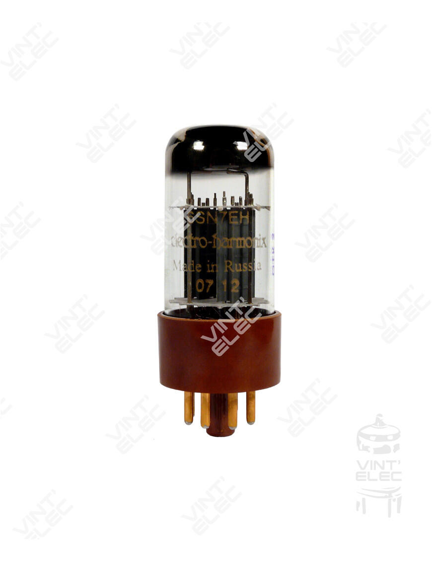 6SN7 GOLD ELECTRO HARMONIX - Preprod - Vintage electronic tubes