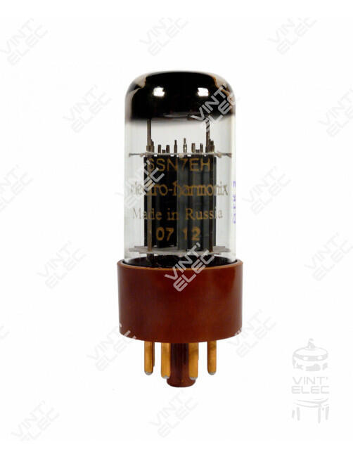 6SN7 GOLD ELECTRO HARMONIX - Preprod - Vintage electronic tubes