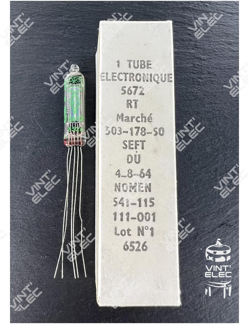 5672 RADIOTECHNIQUE -  Preprod - Tubes électroniques vintage