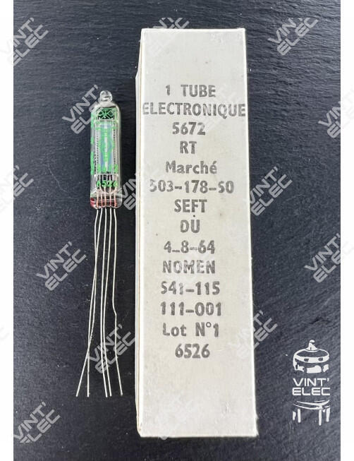 5672 RADIOTECHNIQUE -  Preprod - Tubes électroniques vintage