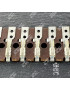 BAC6-16CM - BARRETTES A 33 COSSES EN BAKELITE - LONGUEUR 16CM -  Vi...