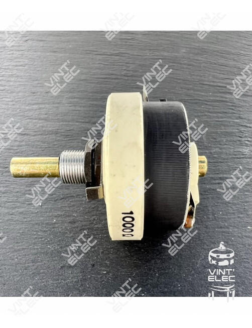 POTENTIOMETRE BOBINE 25W 1000H 1000R 1KH AXE MOYEN RT25 -  Vint'Ele...