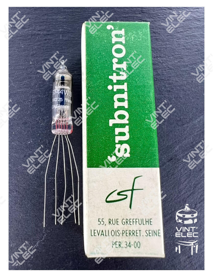 5744WB THOMSON CSF -  Preprod - Tubes électroniques vintage