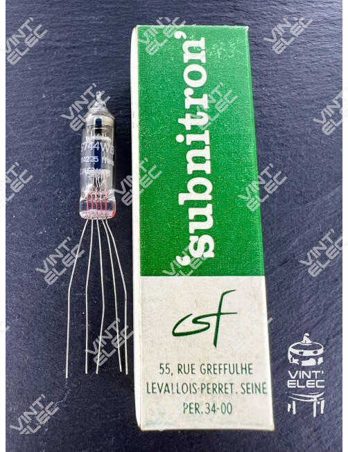 5744WB THOMSON CSF -  Preprod - Tubes électroniques vintage