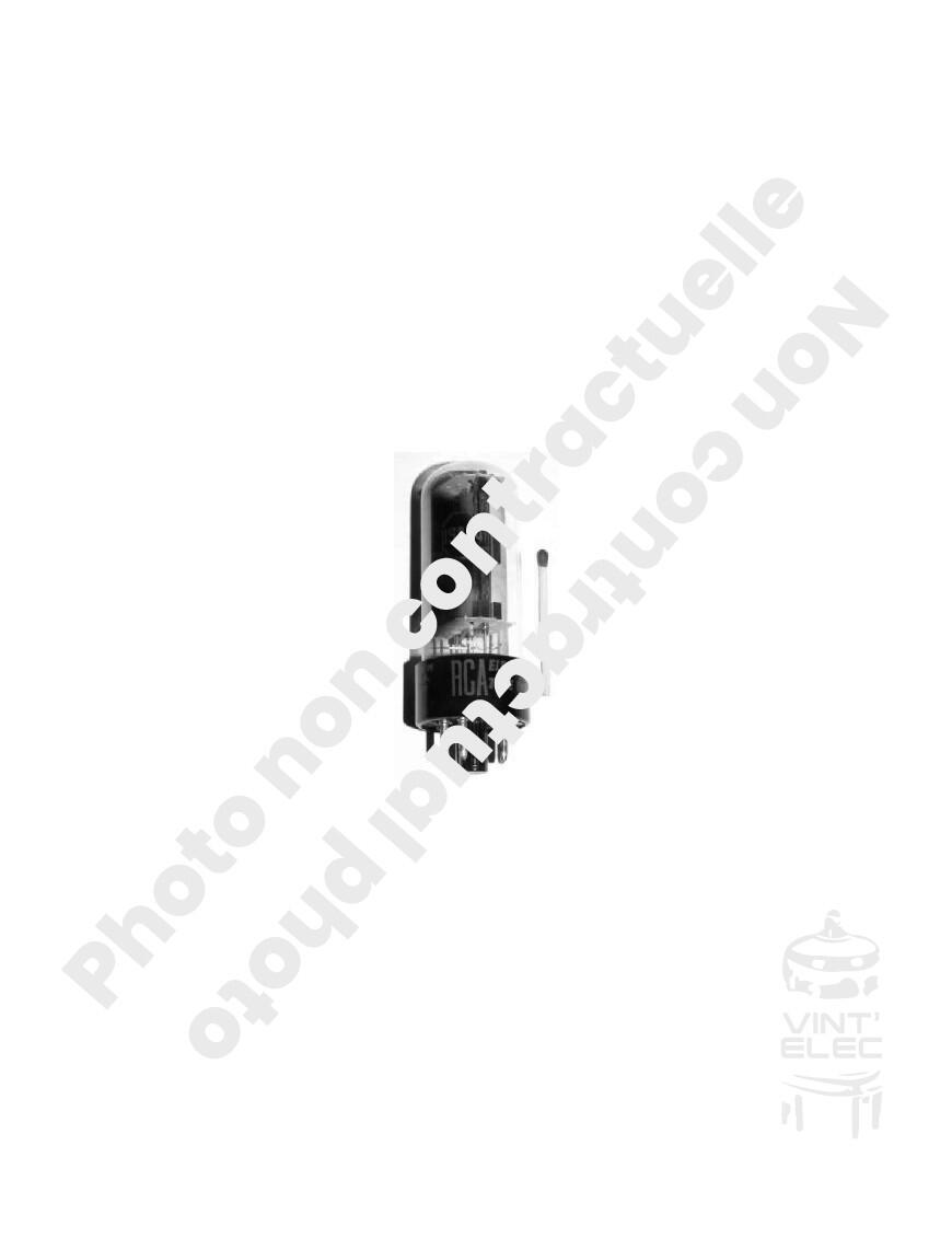 19AU4 / 19AU4GT -  Preprod - Tubes électroniques vintage
