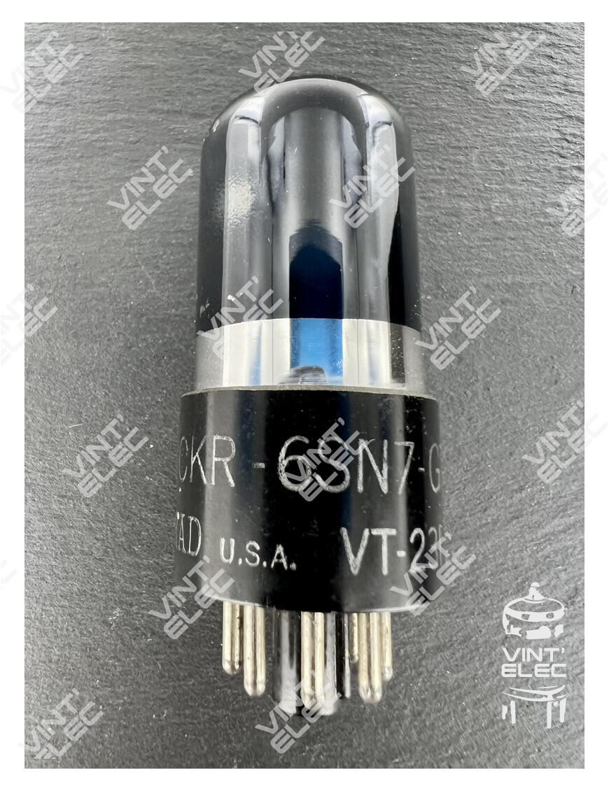 6SN7GT KEN-RAD -  Preprod - Tubes électroniques vintage