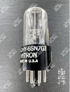 6SN7GT HYTRON -  Preprod - Tubes électroniques vintage