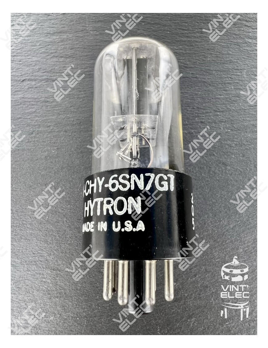 6SN7GT HYTRON - Preprod - Vintage electronic tubes
