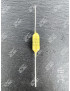 CONDENSATEUR MOUTARDE 1500PF 1.5NF 400V 10% -  Preprod - Tubes él...