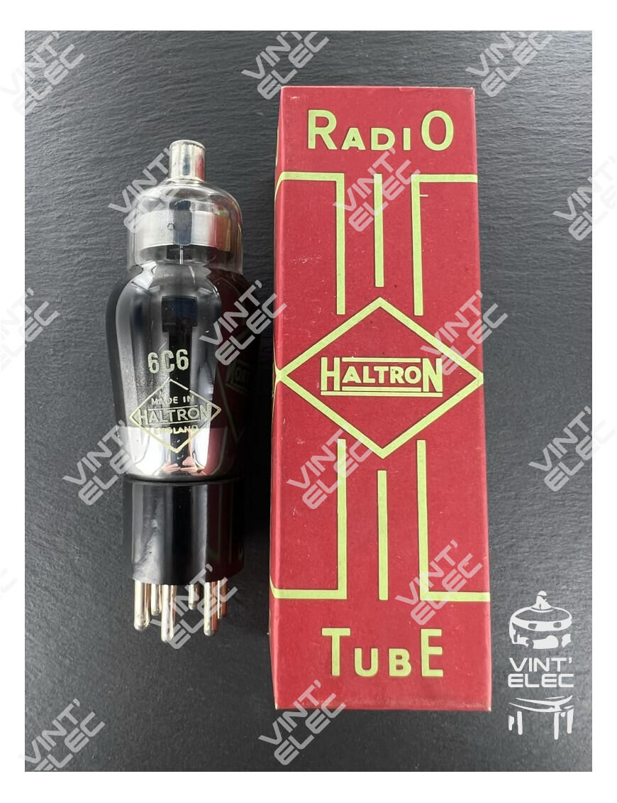 6C6 HALTRON -  Preprod - Tubes électroniques vintage