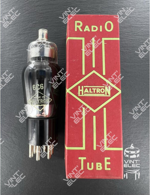 6C6 HALTRON -  Preprod - Tubes électroniques vintage