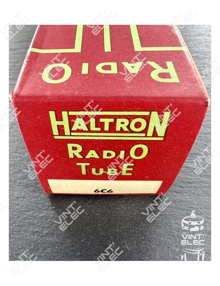6C6 HALTRON -  Preprod - Tubes électroniques vintage