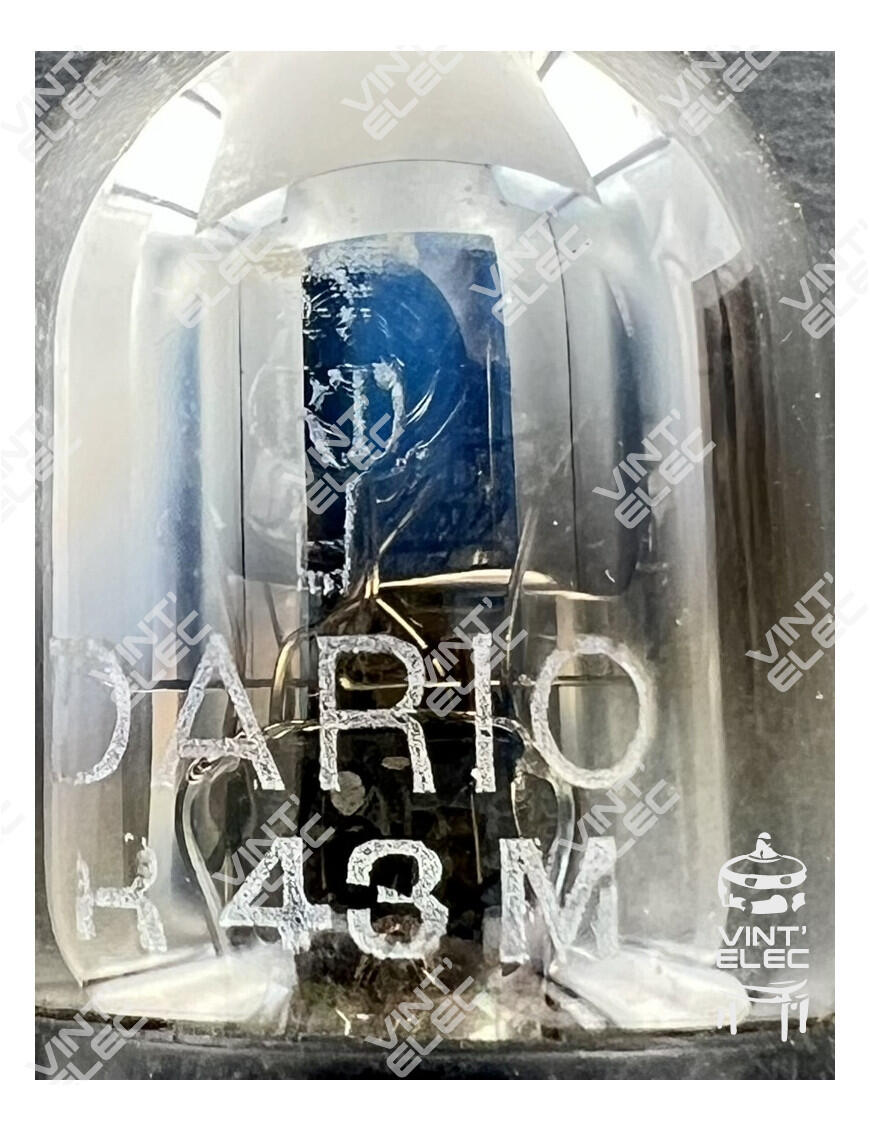 R43M DARIO - OCCASION -  Preprod - Tubes électroniques vintage