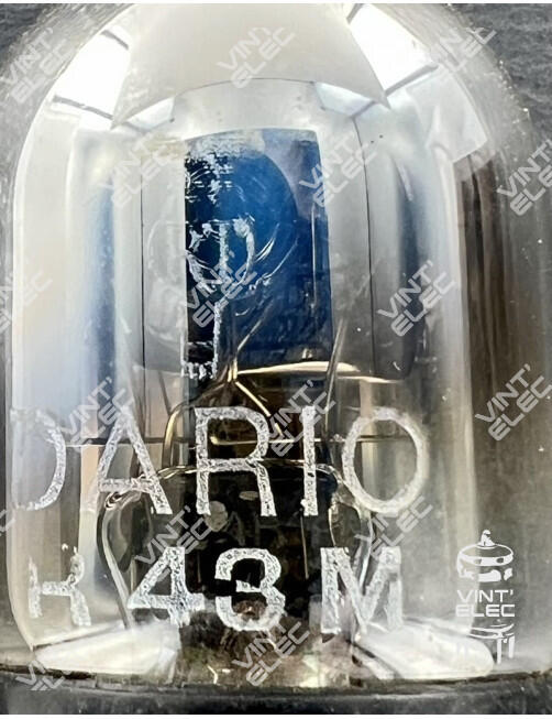 R43M DARIO - OCCASION -  Preprod - Tubes électroniques vintage