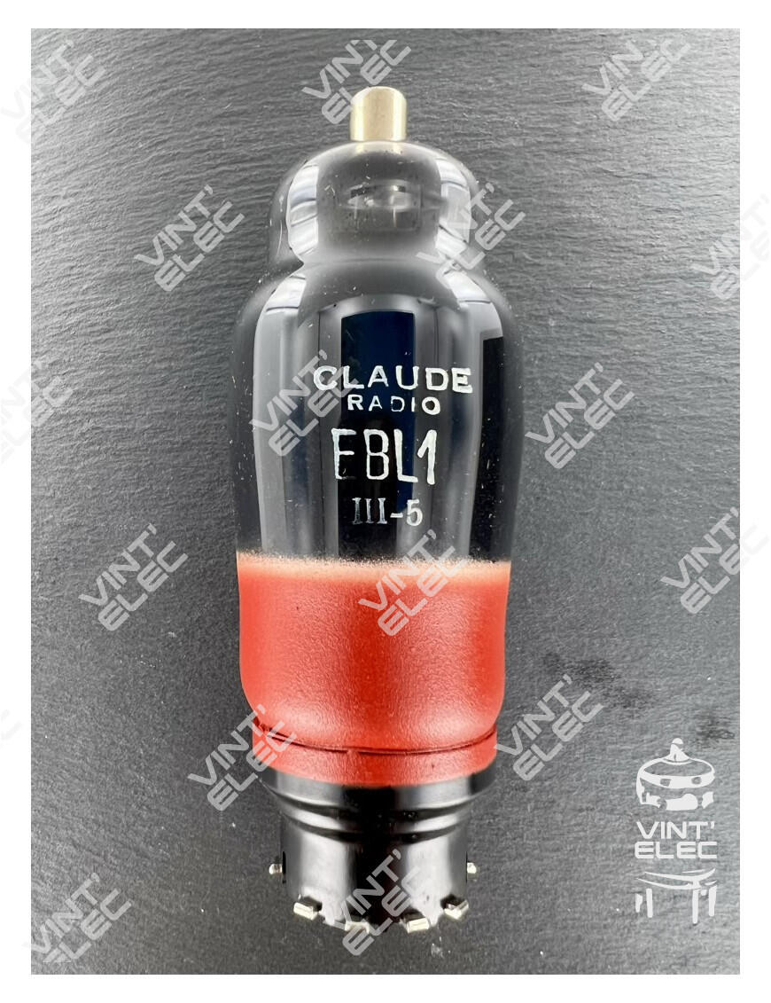 EBL1 CLAUDE RADIO -  Preprod - Tubes électroniques vintage