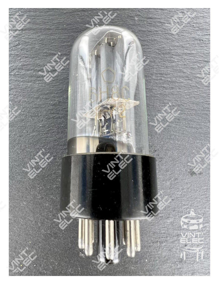 6H8C / 6N8S (Version Russe de la 6SN7GT) -  Preprod - Tubes élect...